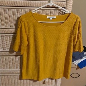 Mustard blouse